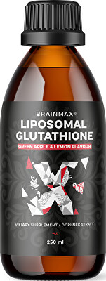 BrainMax - Liquid Liposomal Glutathione zöldalma és citrom 250 ml