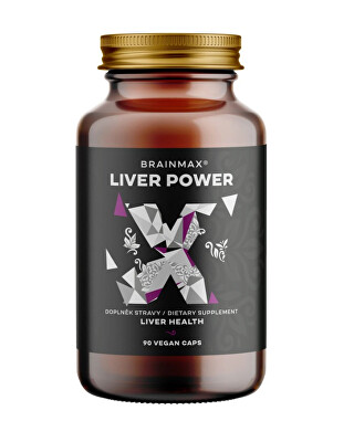 BrainMax - Liver Power - Komplex pre normálnu činnosť pečene 90 kapsúl