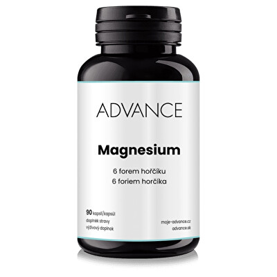 Advance - Magnesium 6 forem hořčíku 90 kapslí