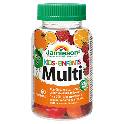 Jamieson - Multi Kids Gummies 60 želé pastilek