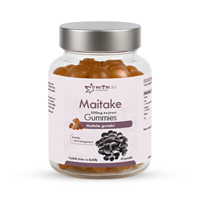 Nutricius - Maitake gummies 500 mg 60 kusů