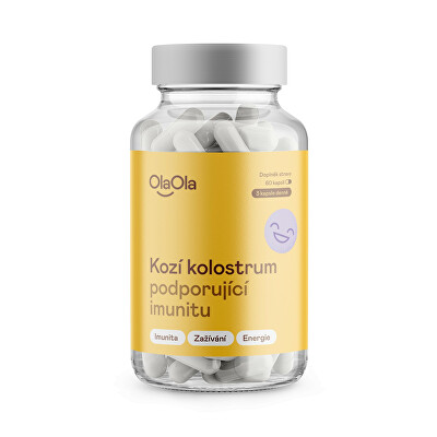 OlaOla - Kozí kolostrum podporující imunitu 60 kapslí