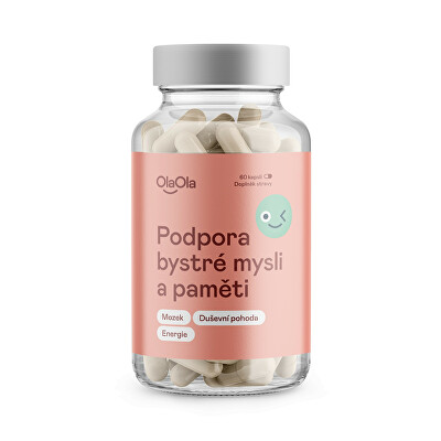 OlaOla - Podpora bystré mysli a paměti 60 kapslí