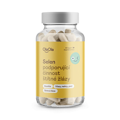 OlaOla - Selen podporující činnost štítné žlázy 90 kapslí