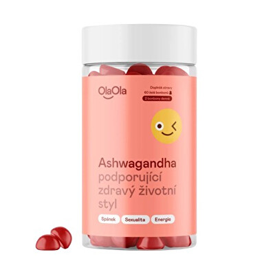 OlaOla - Želé Ashwagandha podporující zdravý životní styl 60 kusů