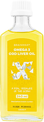 BrainMax - Omega 3 Cod Liver Oil 240 ml