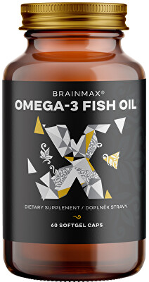 BrainMax - Omega-3 Fish Oil® 60 kapslí