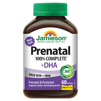 Jamieson - Prenatal Complete s DHA a EPA 60 kapsúl