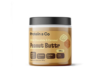 Protein a Co - Arašidový krém s karamelom 330 g