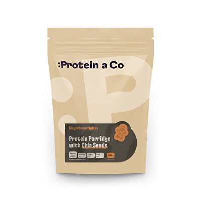 Protein a Co - Proteínová kaša s chia - Gingerbread Spices 1 600 g