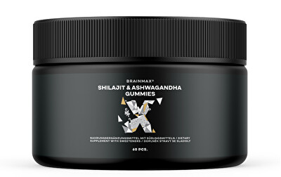 BrainMax - Shilajit & Ashwagandha Gummies 60 bonbónů