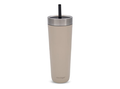 Contigo - Termohrnek Luxe Spillproof Tumbler - Světle hnědá 720 ml