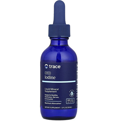 Trace Minerals - Tekutý jód 59 ml