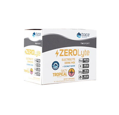 Trace Minerals - ZeroLyte - elektrolyty s příchutí tropical 30 sáčků