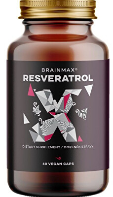 BrainMax - Trans-Resveratrol - Resveratrol 60 kapsúl