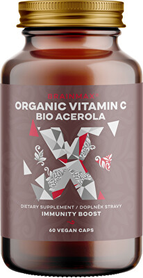 BrainMax - Vitamín C z Aceroly BIO 60 kapsúl