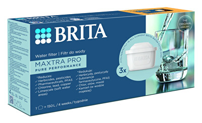 Brita - Náhradní filtr MaxtraPro Pure Performance 3 kusy