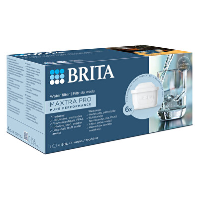 Brita - Náhradní filtr MaxtraPro Pure Performance 6 kusů