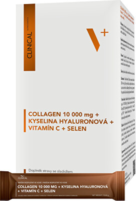 Clinical - Collagen 10 000 mg + kyselina hyalurónová + vitamín C + selén - Mango 30 sáčkov