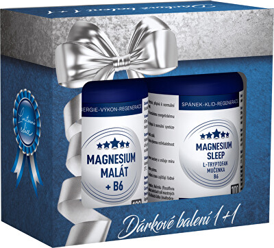Clinical - Magnesium malát + B6 100 kapslí + Magnesium Sleep 100 kapslí
