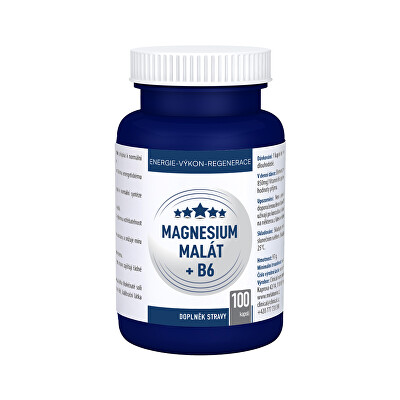 Clinical - Magnesium malát + B6 100 kapslí