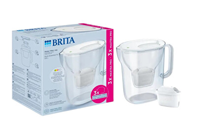 Brita - Filtrační konvice Style Essential XL 3,6 l Bílá + 3 Filtry