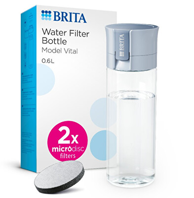 Brita - Filtrační láhev na vodu Fill & Go Vital se 2 filtry Micro Disc 0,6 l