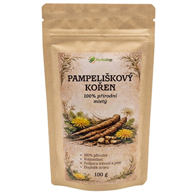 HerbaDop - Púpava - prírodný koreň mletý - 100 g