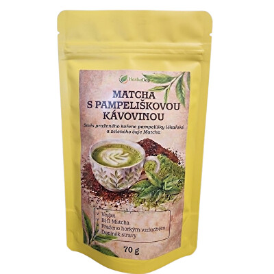 HerbaDop - Pražená púpava + Matcha 70 g