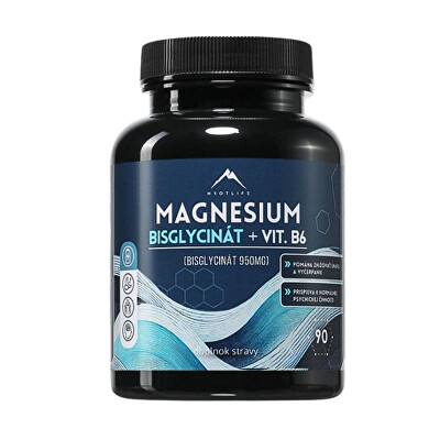 Hrotlife - Magnesium bisglycinát + vitamín B6 90 kapsúl