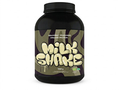 BrainMax - Milkshake Protein - Bez příchutě BIO 1000 g