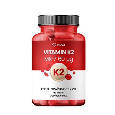 MOVit Energy - Vitamin K2 MK-7 60 mcg 90 kapslí