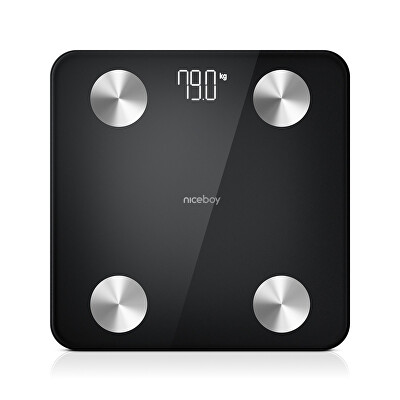 Niceboy - Osobná váha Niceboy SmartScale 2 Black