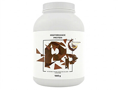 BrainMax - Performance Protein® - Čokoláda a banán 1000 g