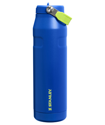 Stanley 1913 - Termolahev The IceFlow™ Bottle Flip Straw 1100 ml Cobalt Chartreuse