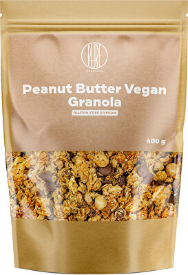 BrainMax Pure - Vegan Granola s arašidovým maslom 400 g