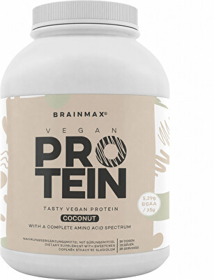 BrainMax - Vegan protein - Kokos 1000 g