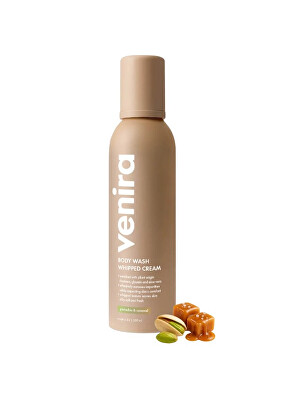 Venira - Šlehačková sprchová pěna - pistachio & caramel 200 ml