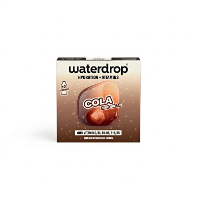 Waterdrop - Microdrink – Šumivá kostka Cola 12 kusů