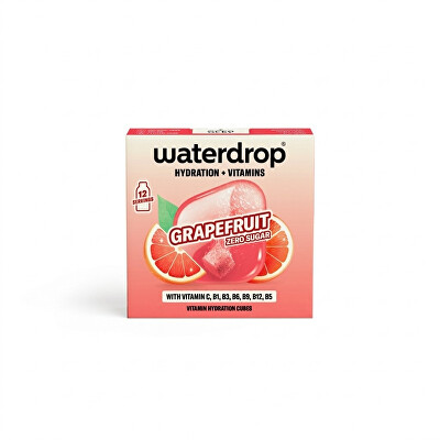 Waterdrop - Microdrink – Šumivá kostka Grapefruit 12 kusů