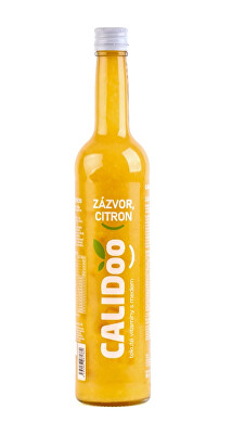 calidoo - Zázvor, med, citron – tekuté vitamíny s medem 500 ml