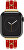 Ocelový tah pro Apple Watch 38/40/41 mm - Gold/Red WK/1048GPRD38