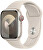 Apple Watch Series 9 Cellular 41mm Sternweißes Aluminium mit sternweißem Sportarmband – S/M