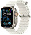 Apple Watch Ultra 2 titan de 49 mm cu curea oceanică albă