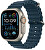 Apple Watch Ultra 2 49 mm titan cu curea albastru ocean