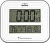 Funkuhr/Wecker mit Thermometer und Hygrometer H17-ET843W
