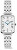 Quadro 20x26 Roman Numerals Date 5-link White Silver DW00100864