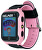 Smart dotykové hodinky s GPS lokátorom a fotoaparátom - LK 707 ružové