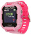 Smart dotykové hodinky s GPS lokátorom a fotoaparátom - LK 708 ružové
