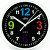 Orologio di design con movimento scorrevole E01.3686.90